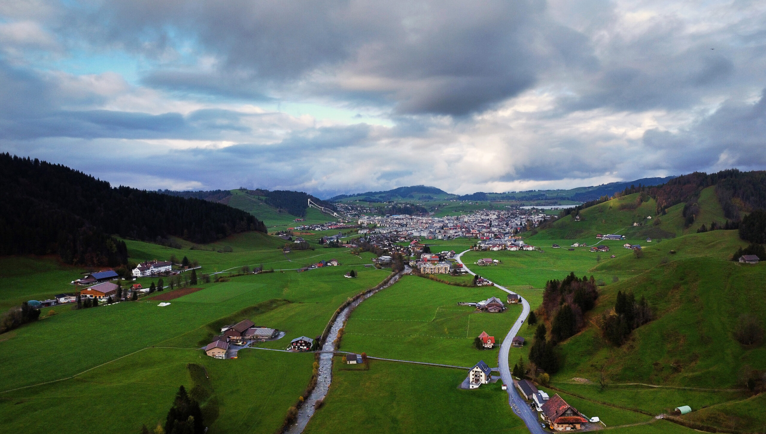 Drohnenfoto Carografik Einsiedeln